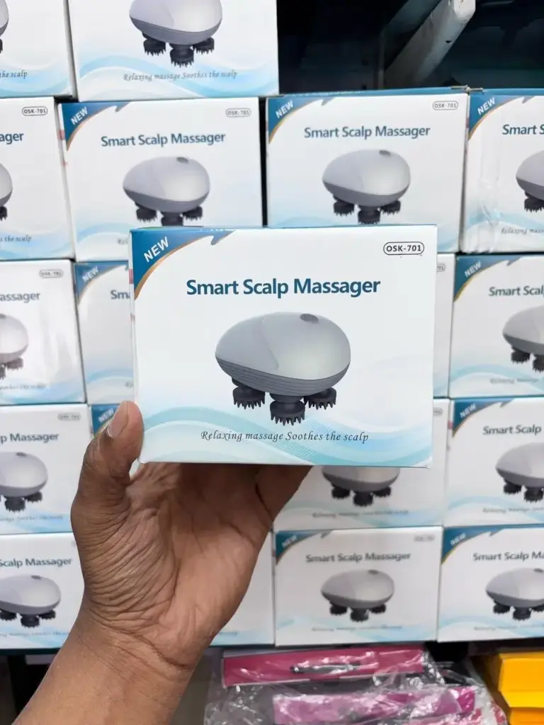 Scalp Head Hair Massager Electric Health Care Antistress Relax Body Massagem Deep Saude Tissue Prevent Body Massage Mini Scalp